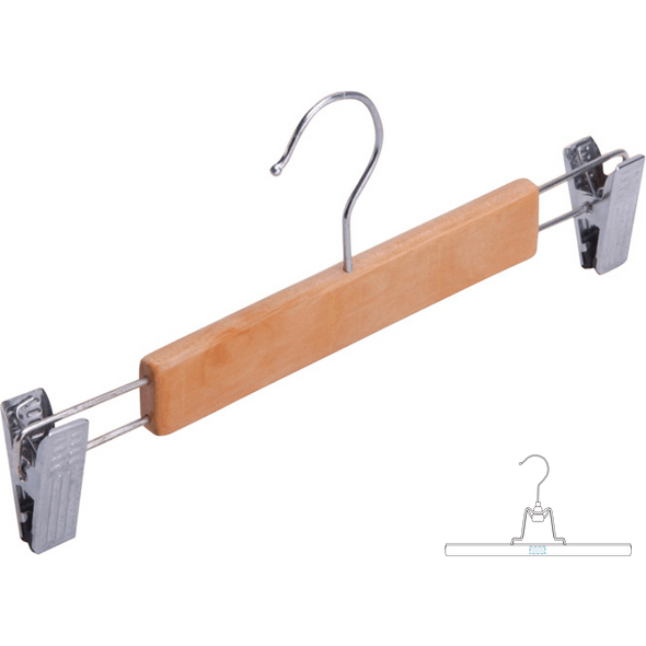 Dřevěné ramínka na kalhoty